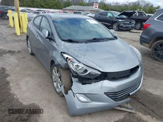 2013 Hyundai Elantra GLS with VIN KMHDH4AE3DU919481, listed as a IAAI auction lot 41971439 with 176,053 mi miles and . Bid and sale history available at DreamBid. Image 1.