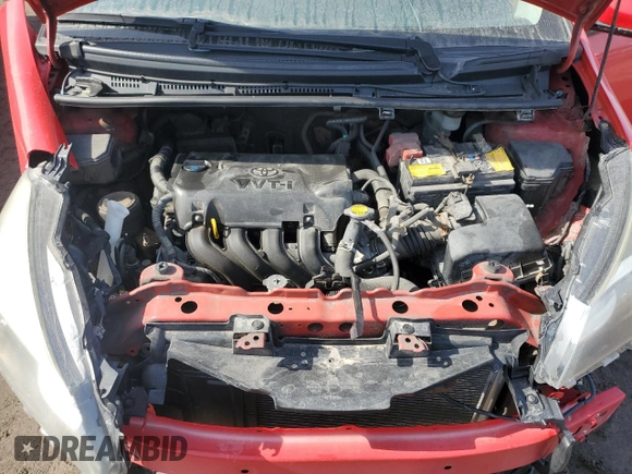 2015 Toyota Yaris L z VIN VNKKTUD39FA024366, wystawiony jako Copart lot #48335605 z przebiegiem 149 912 mil mil oraz Szkoda całkowita • Salvage title. Historia ofert i sprzedaży dostępna na DreamBid. Obrazek 11.