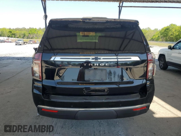 2023 Chevrolet Tahoe LS z VIN 1GNSCMKD5PR356819, wystawiony jako Copart lot #52676795 z przebiegiem 5 624 mil mil oraz Szkoda całkowita • Salvage title. Historia ofert i sprzedaży dostępna na DreamBid. Obrazek 6.