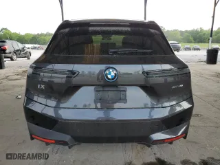 2022 BMW iX xDrive50 with VIN WB523CF02NCJ71343, listed as a Copart auction lot 53404674 with 14,917 mi miles and Salvage Title. Bid and sale history available at carsss.com. Image 6.