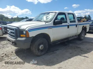 2007 Ford Super Duty F-250 XL with VIN 1FTSW21517EB21405, listed as a Copart auction lot 69244854 with 0 mi miles and Salvage Title. Bid and sale history available at carsss.com. Image 1.