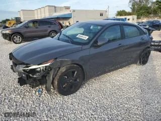 2023 Hyundai Elantra Preferred with VIN KMHLM4AG1PU573282, listed as a Copart auction lot 86586124 with 97,209 mi miles and Non Repairable. Bid and sale history available at carsss.com. Image 1.