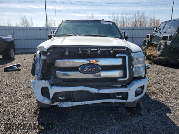 2016 Ford F-350 Platinum with VIN 1FT8W3BT3GEA67991, listed as a Copart auction lot 50552725 with 115,760 mi miles and Salvage Title. Bid and sale history available at DreamBid. Image 5.