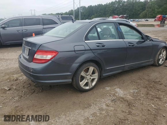 2010 Mercedes-Benz C-Class C 300 Sport with VIN WDDGF5EB6AF371706, listed as a Copart auction lot 51182385 with 0 mi miles and Salvage Title. Bid and sale history available at carsss.com. Image 3.