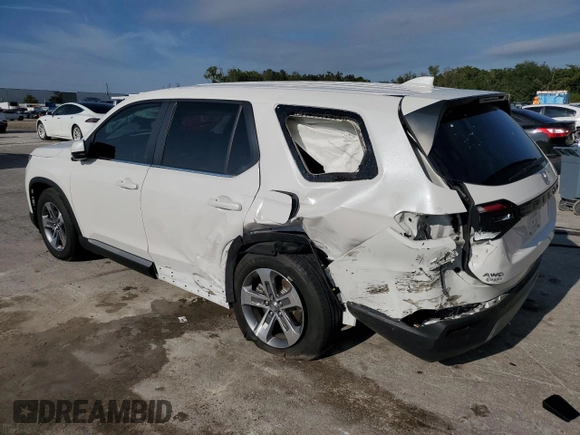 2024 Honda Pilot EX-L 8 Passenger with VIN 5FNYG1H45RB005687, listed as a Copart auction lot 73802974 with 23,774 mi miles and Salvage Title. Bid and sale history available at carsss.com. Image 2.