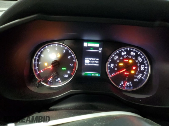 2020 Toyota RAV4 XLE with VIN 2T3P1RFV9LC101638, listed as a Copart auction lot 49167915 with 86,111 mi miles and Salvage Title. Bid and sale history available at DreamBid. Image 9.