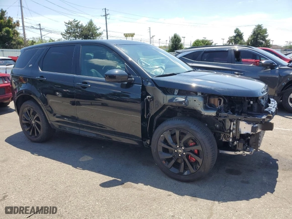 2023 Land Rover Discovery Sport S R-Dynamic with VIN SALCT2FX7PH921897, listed as a Copart auction lot 64014824 with 7,391 mi miles and Salvage Title. Bid and sale history available at carsss.com. Image 4.