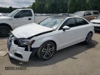 2020 Audi A3 Sedan Premium with VIN WAUAUGFF2LA054070, listed as a Copart auction lot 63651414 with 80,616 mi miles and Salvage Title. Bid and sale history available at carsss.com. Image 1.