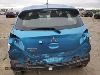 2021 Mitsubishi Mirage ES with VIN ML32AUHJ4MH006307, listed as a Copart auction lot 57297285 with 64,527 mi miles and Salvage title. Bid and sale history available at DreamBid. Image 6.