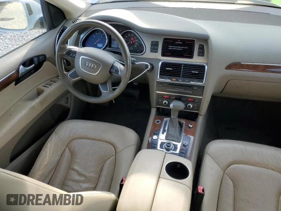 2013 Audi Q7 3.0T S line Prestige with VIN WA1DGAFEXDD000599, listed as a Copart auction lot 50813085 with 178,448 mi miles and Clean Title. Bid and sale history available at carsss.com. Image 8.