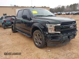 2020 Ford F-150 XL with VIN 1FTEW1E47LFC70818, listed as a IAAI auction lot 41627416 with 83,367 mi miles. Bid and sale history available at carsss.com. Image 1.