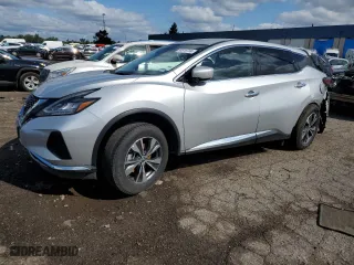 2023 Nissan Murano S with VIN 5N1AZ2AJ9PC124480, listed as a Copart auction lot 64918734 with 33,760 mi miles and Non Repairable. Bid and sale history available at carsss.com. Image 1.