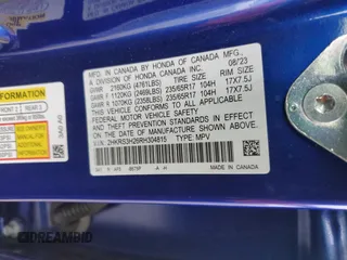 2024 Honda CR-V LX with VIN 2HKRS3H26RH304815, listed as a Copart auction lot 44577055 with 17,710 mi miles and Salvage Title. Bid and sale history available at DreamBid. Image 13.