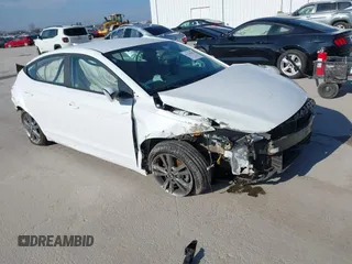 2017 Hyundai Elantra Limited with VIN 5NPD84LF6HH083174, listed as a IAAI auction lot 41130452 with 99,981 mi miles. Bid and sale history available at carsss.com. Image 1.