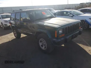 2001 Jeep Cherokee Sport with VIN 1J4FT48S61L522723, listed as a Copart auction lot 87115404 with 0 mi miles and Clean Title. Bid and sale history available at carsss.com. Image 4.