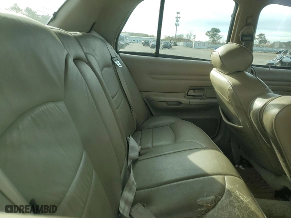 1999 Ford Crown Victoria LX with VIN 2FAFP74W7XX214966, listed as a Copart auction lot 80337724 with 134,624 mi miles and Salvage Title. Bid and sale history available at carsss.com. Image 10.