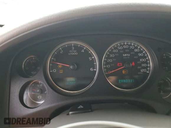 2007 GMC Yukon SLT with VIN 1GKFK13037J286649, listed as a Copart auction lot 45670555 with 183,557 mi miles and Salvage Title. Bid and sale history available at carsss.com. Image 9.