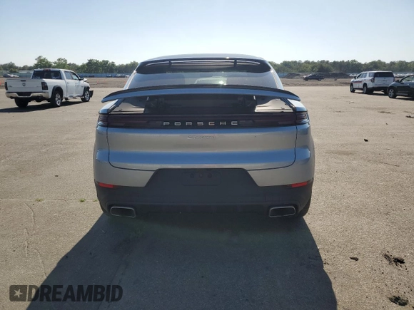 2025 Porsche Cayenne with VIN WP1BA2AY2SDA30021, listed as a Copart auction lot 61084695 with Not provided miles and Salvage title. Bid and sale history available at DreamBid. Image 6.