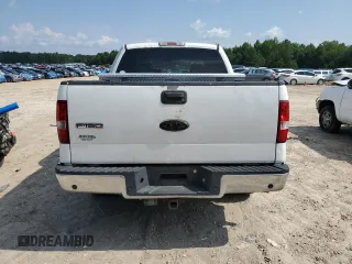 2006 Ford F-150 XLT with VIN 1FTPW12566KA90649, listed as a Copart auction lot 63287565 with 245,951 mi miles and Salvage title. Bid and sale history available at DreamBid. Image 6.