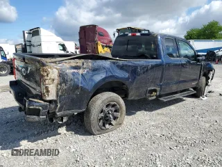 2024 Ford F-350 with VIN 1FT8X3BM9REC16963, listed as a Copart auction lot 57409615 with 21,712 mi miles and Salvage title. Bid and sale history available at DreamBid. Image 3.