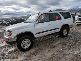 1997 Toyota 4Runner SR5 with VIN JT3HN86R3V0123845, listed as a Copart auction lot 86741414 with 262,155 mi miles and Clean Title. Bid and sale history available at carsss.com. Image 1.