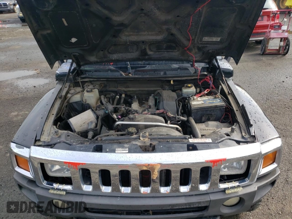 2007 Hummer H3 SUV with VIN 5GTDN13E578158323, listed as a Copart auction lot 62884024 with 169,972 mi miles and Clean Title. Bid and sale history available at carsss.com. Image 11.
