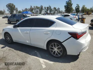2020 Acura ILX w/Premium Pkg with VIN 19UDE2F76LA007053, listed as a Copart auction lot 50260555 with 53,264 mi miles and Salvage Title. Bid and sale history available at carsss.com. Image 2.