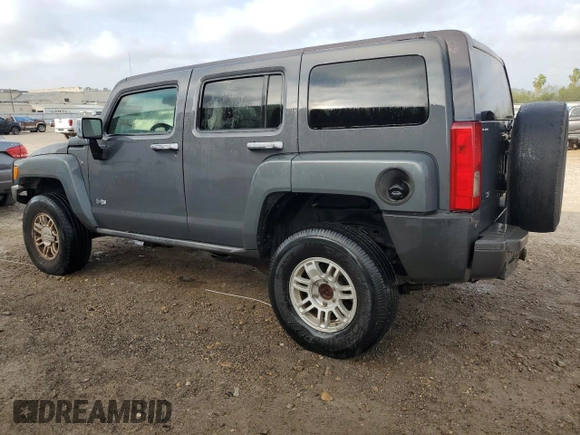 2008 Hummer H3 SUV Luxury with VIN 5GTEN13E388108462, listed as a Copart auction lot 45057225 with 240,946 mi miles and Clean Title. Bid and sale history available at carsss.com. Image 2.
