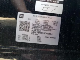 2025 Cadillac XT6 AWD Premium Luxury z VIN 1GYKPDRS9SZ120694, wystawiony jako Copart lot #57130005 z przebiegiem Nie podano mil oraz Szkody całkowita. Historia ofert i sprzedaży dostępna na DreamBid. Obrazek 14.