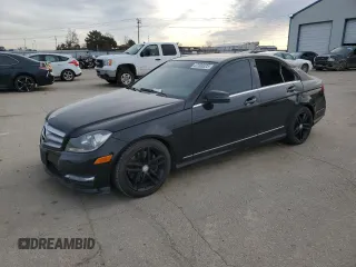 2013 Mercedes-Benz C 300 Sport with VIN WDDGF8AB7DR272984, listed as a Copart auction lot 47308325 with 94,740 mi miles and Salvage title. Bid and sale history available at DreamBid. Image 1.