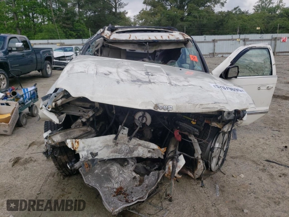 2005 Jeep Grand Cherokee Limited with VIN 1J8HR58N35C575343, listed as a Copart auction lot 57079695 with 143,772 mi miles and Salvage title. Bid and sale history available at DreamBid. Image 5.