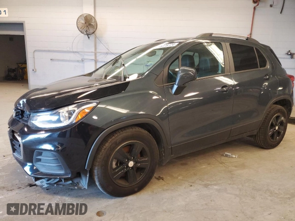 2021 Chevrolet Trax LT с VIN KL7CJLSM1MB375267, выставлен на аукционе Copart как лот 52188875 с пробегом 52 566 миль миль и Списание • Salvage title. История ставок и продаж доступна на DreamBid. Изображение 1.