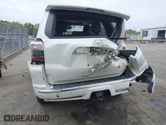 2014 Toyota 4Runner Limited with VIN JTEBU5JR2E5193541, listed as a IAAI auction lot 41954159 with 119,321 mi miles. Bid and sale history available at carsss.com. Image 6.