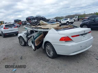 2004 BMW 7 Series 745Li with VIN WBAGN63554DS54633, listed as a IAAI auction lot 42050972 with Not Provided miles and . Bid and sale history available at carsss.com. Image 3.