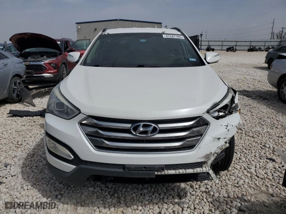 2015 Hyundai Santa Fe Sport with VIN 5XYZU3LB2FG237537, listed as a Copart auction lot 47547105 with 187,061 mi miles and Salvage Title. Bid and sale history available at carsss.com. Image 5.