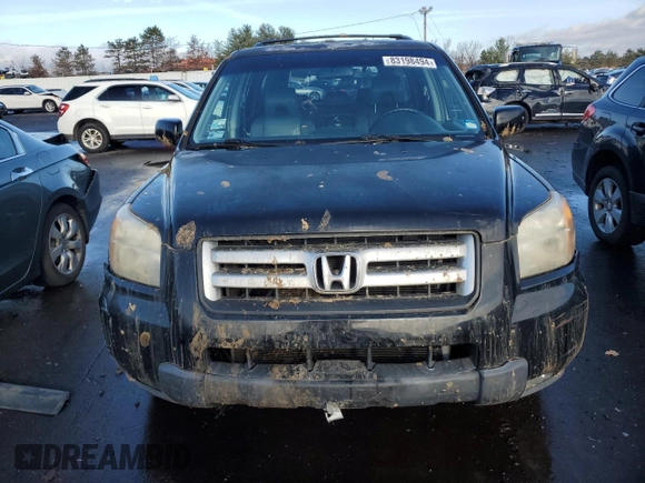 2008 Honda Pilot EX-L z VIN 5FNYF18788B039084, wystawiony jako Copart lot #83198494 z przebiegiem 201 213 mil mil oraz Czysty tytuł • Clean title. Historia ofert i sprzedaży dostępna na DreamBid. Obrazek 5.