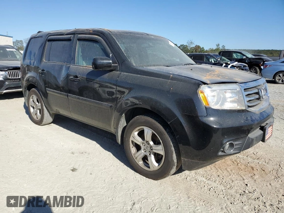 2015 Honda Pilot EX-L with VIN 5FNYF3H61FB026662, listed as a Copart auction lot 75619454 with 146,804 mi miles and Salvage Title. Bid and sale history available at carsss.com. Image 4.