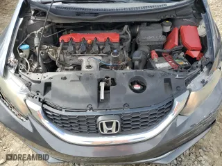 2013 Honda Civic Sdn LX with VIN 19XFB2F58DE020254, listed as a Copart auction lot 50986305 with 190,666 mi miles and Clean Title. Bid and sale history available at carsss.com. Image 11.