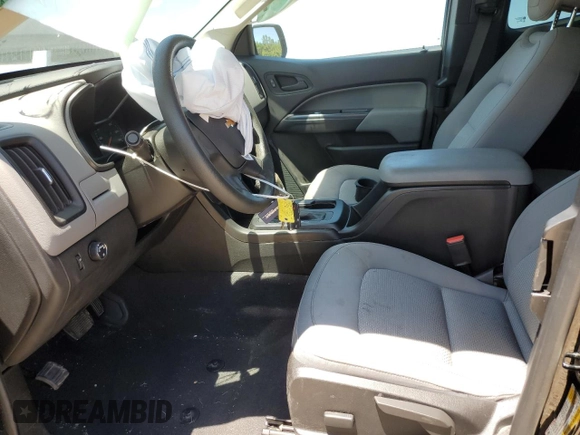 2020 Chevrolet Colorado 2WD Work Truck with VIN 1GCHSBEA1L1241428, listed as a Copart auction lot 55213295 with 40,775 mi miles and Salvage title. Bid and sale history available at DreamBid. Image 7.