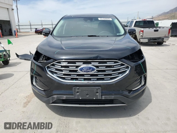 2019 Ford Edge SEL z VIN 2FMPK3J99KBB21856, wystawiony jako Copart lot #53104645 z przebiegiem 98 419 mil mil oraz Szkoda całkowita • Salvage title. Historia ofert i sprzedaży dostępna na DreamBid. Obrazek 5.