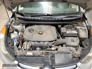 2011 Hyundai Elantra GLS PZEV with VIN 5NPDH4AE2BH033776, listed as a Copart auction lot 46393295 with 81,632 mi miles and Salvage Title. Bid and sale history available at carsss.com. Image 11.