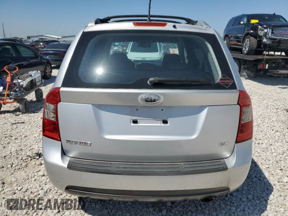2007 Kia Rondo LX with VIN KNAFG525577095150, listed as a Copart auction lot 52407295 with 91,105 mi miles and Clean Title. Bid and sale history available at carsss.com. Image 6.