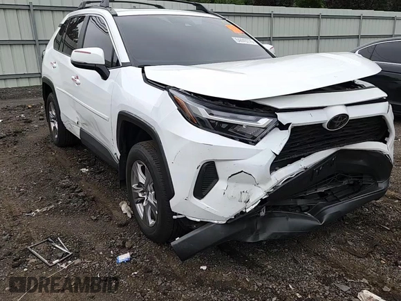 2024 Toyota RAV4 XLE with VIN 2T3P1RFV5RC431852, listed as a Copart auction lot 64449775 with 22,378 mi miles and Salvage title. Bid and sale history available at DreamBid. Image 13.