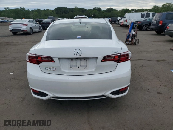 2016 Acura ILX Premium with VIN 19UDE2F77GA025762, listed as a Copart auction lot 62636165 with 65,835 mi miles and Salvage title. Bid and sale history available at DreamBid. Image 6.