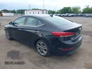 2017 Hyundai Elantra Limited with VIN 5NPD84LF5HH026416, listed as a IAAI auction lot 42376566 with 98,220 mi miles and . Bid and sale history available at DreamBid. Image 3.