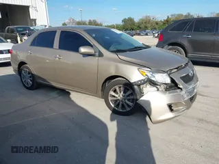 2010 Toyota Corolla with VIN 2T1BU4EE5AC402399, listed as a IAAI auction lot 41530840 with 192,008 mi miles. Bid and sale history available at carsss.com. Image 1.