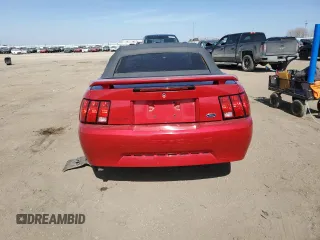 2001 Ford Mustang Deluxe with VIN 1FAFP44461F229846, listed as a Copart auction lot 49043565 with 99,534 mi miles and Salvage Title. Bid and sale history available at carsss.com. Image 6.
