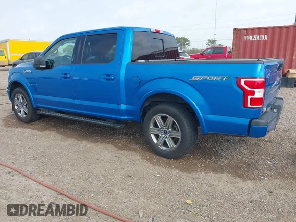 2019 Ford F-150 XL with VIN 1FTEW1C53KKC20063, listed as a IAAI auction lot 41928957 with 74,668 mi miles and . Bid and sale history available at DreamBid. Image 3.