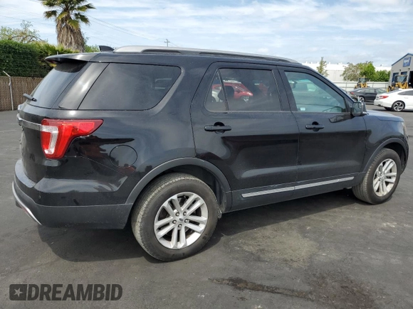 2016 Ford Explorer XLT with VIN 1FM5K7D86GGC88077, listed as a Copart auction lot 53350125 with 25,879 mi miles and Salvage Title. Bid and sale history available at carsss.com. Image 3.