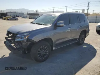 2023 Lexus GX 460 Premium z VIN JTJAM7BX7P5378516, wystawiony jako Copart lot #57864875 z przebiegiem 6 453 mil mil oraz Szkoda całkowita • Salvage title. Historia ofert i sprzedaży dostępna na DreamBid. Obrazek 1.